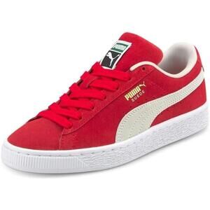 PUMA Suede Classic XXI High-Risk Red/Puma White Big Kid 5C 380560-02